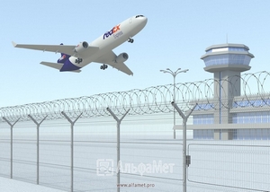 2D ограждения для аэропортов и аэродромов в Москве